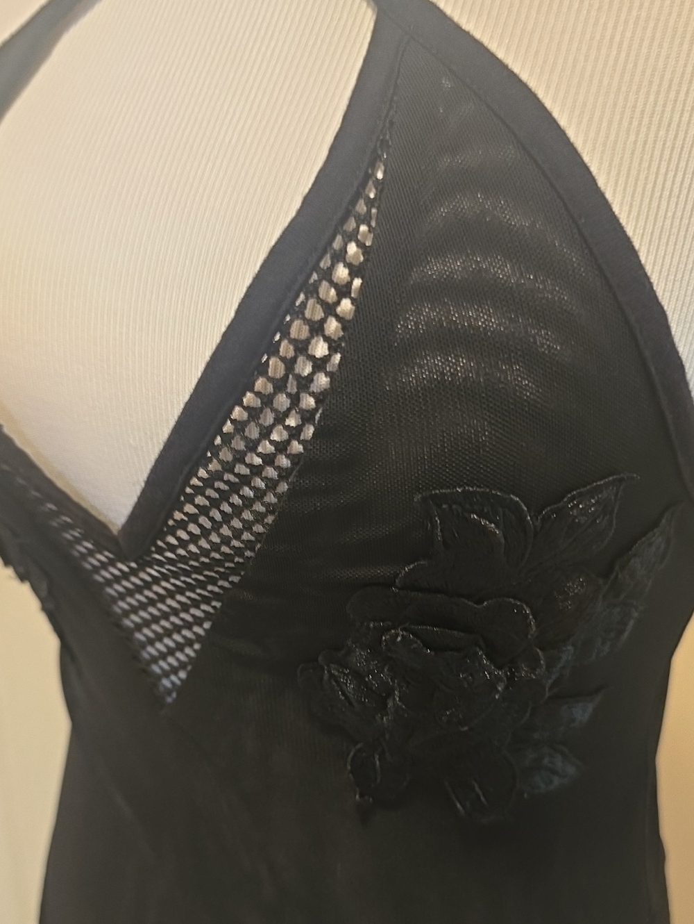 Divided Women’s Black Crisscross One-Piece Swimsuit - Picture 3 of 6